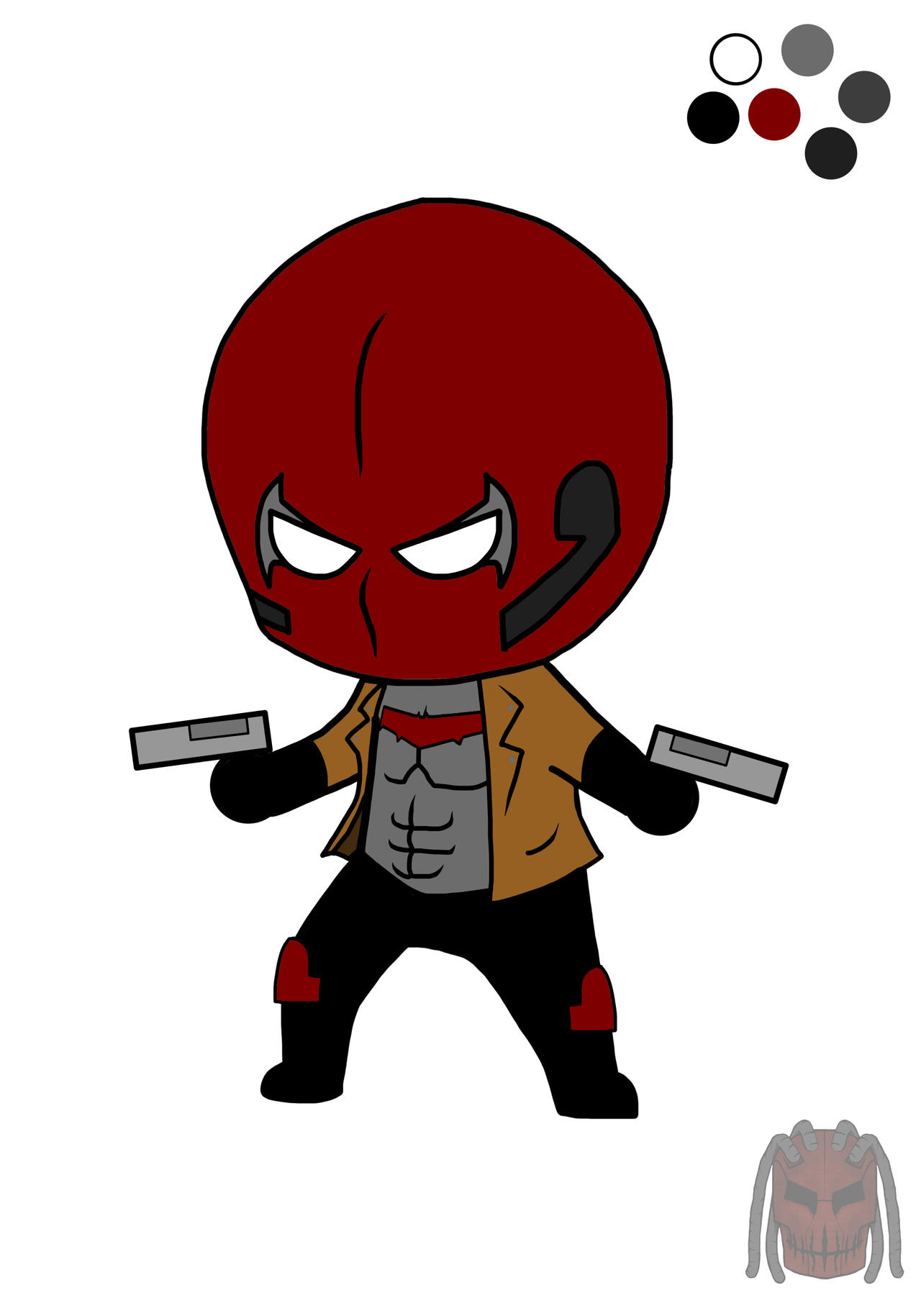 Red Hood - Chibi by ArtistbyDesign01 on DeviantArt