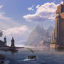 Venetian Dream: Environment Matte Painting