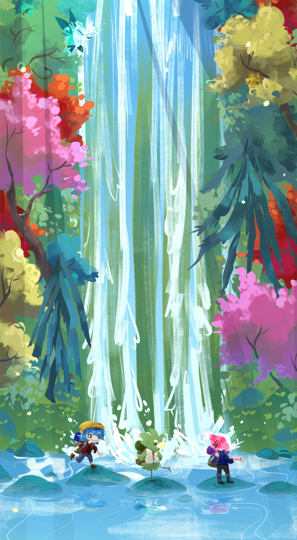 Waterfall by KiteCuriosity on DeviantArt