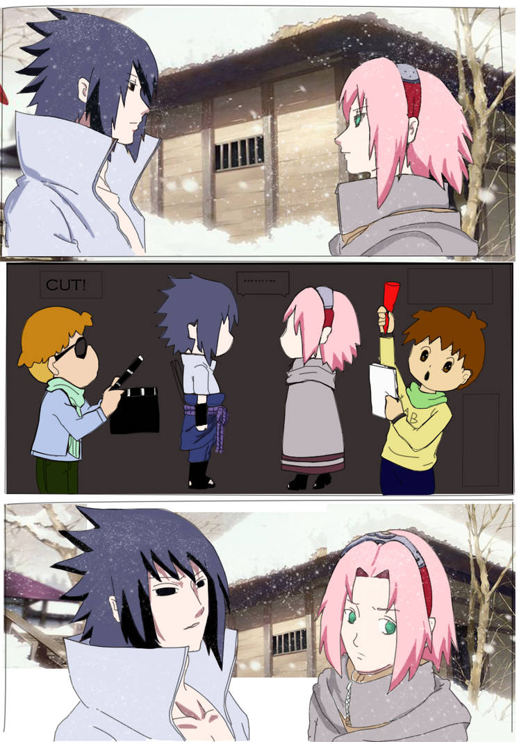 Sakura & Sasuke by しう