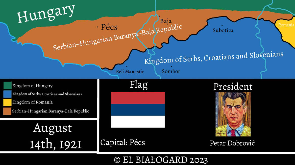 SerbianHungarian BaranyaBaja Republic by ElBelgard on DeviantArt