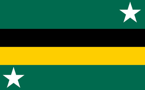 Flag of Togo (Ill Bethisad)