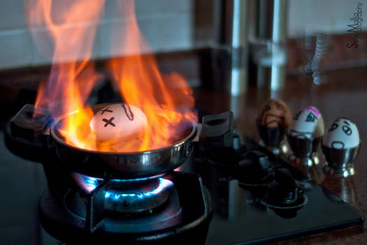 Eggs al Flambe'