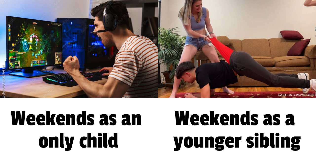 Tenuous wedgie meme 28 -Weekends by Doomguy54321 on DeviantArt