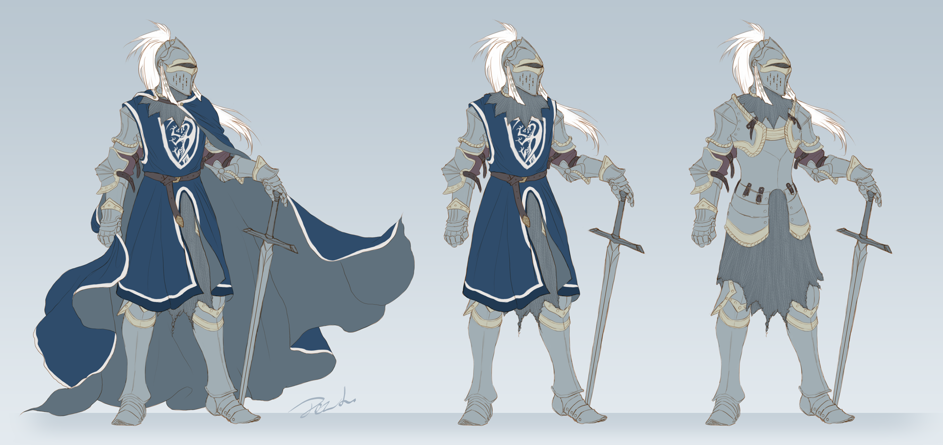 gosh dang i love armor by Dezilon on DeviantArt