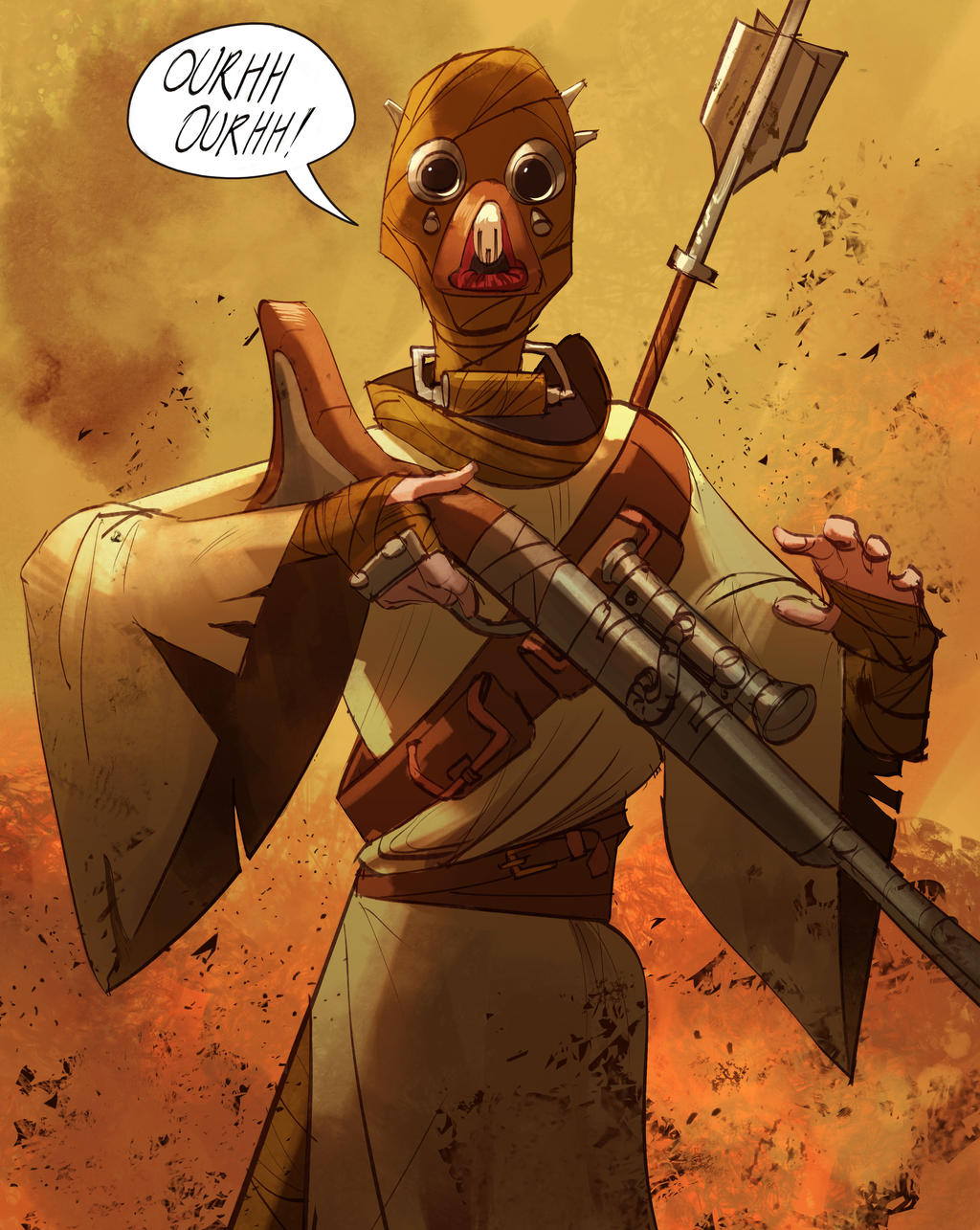 Tusken Raider Star Wars By Tomsleeps On DeviantArt tusken-raider-star-wars-by-tomsleeps-on-deviantart