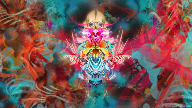 Psyco Colors Wallpaper