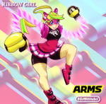 Ribbon Girl ARMS by darkshortyx