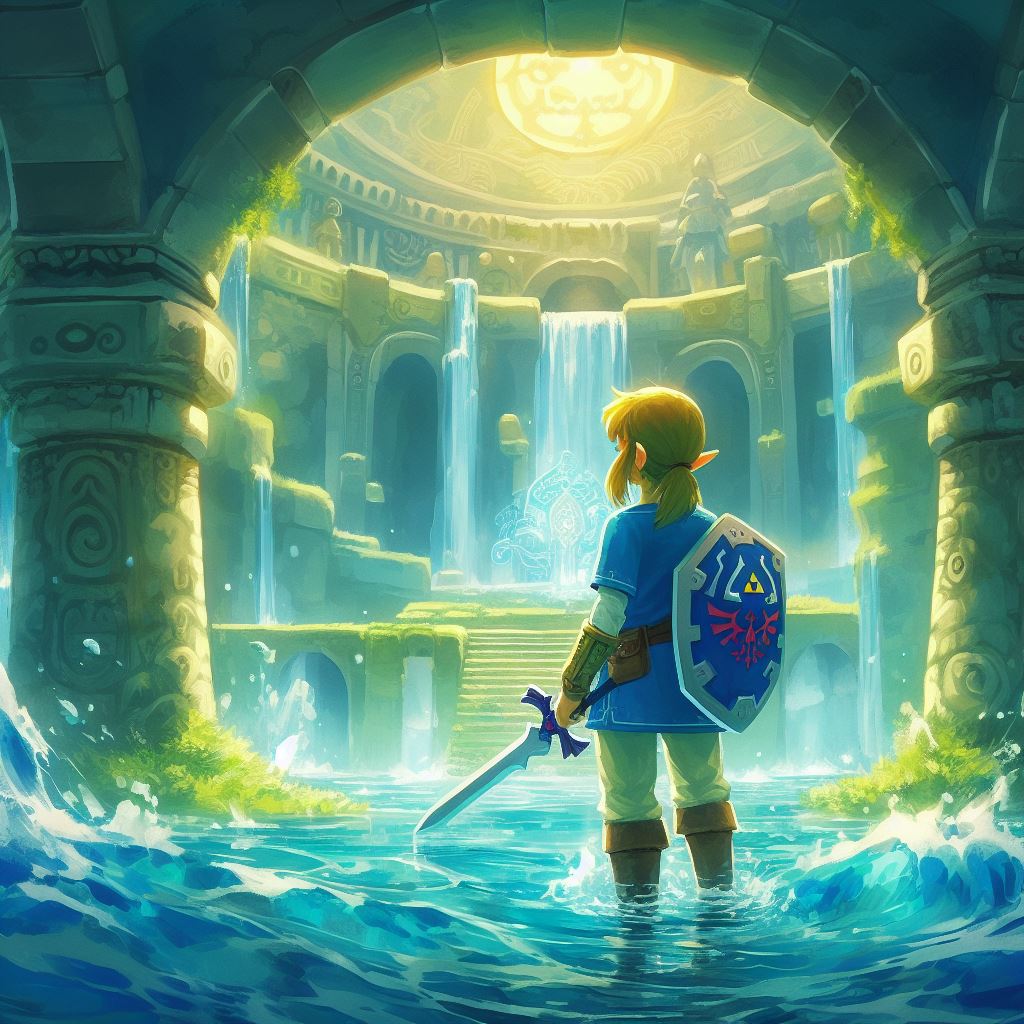 Link from Zelda Wallpaper by Sennexx on DeviantArt