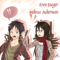 Secret : Shingeki no kyojin :Mikasa x Eren