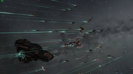 EvE Online - Bomber Fleet 01