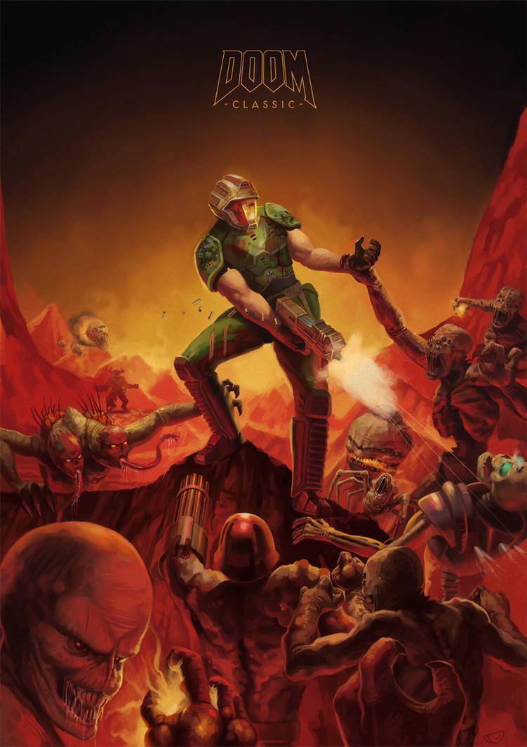 Doom Tribute by agentscarlet