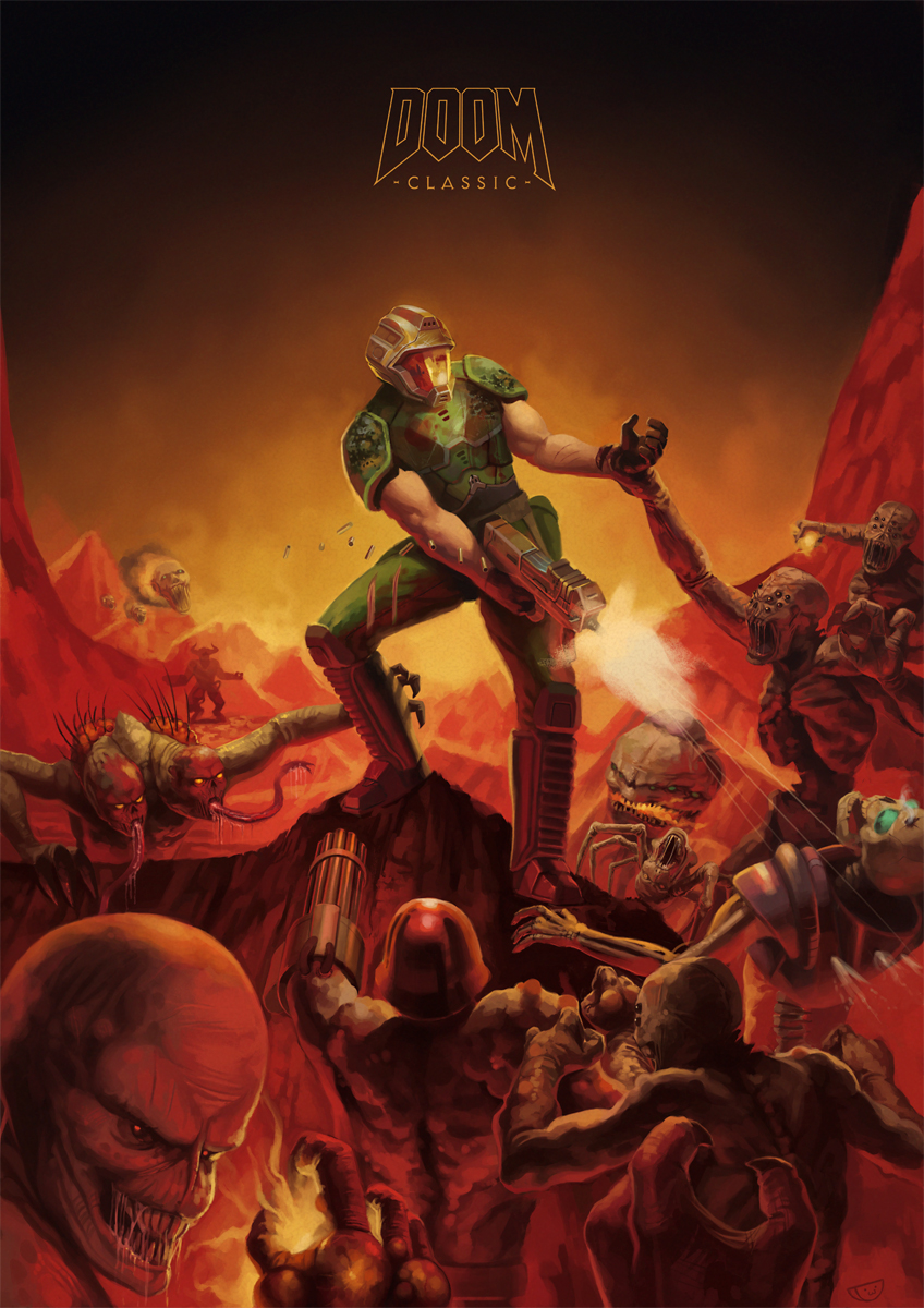 Doom Tribute by agentscarlet