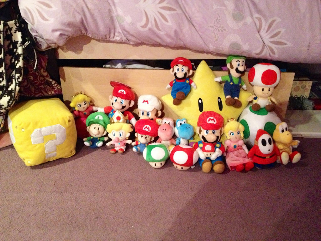 Mario Plush collection by TeamFortressGoddess on DeviantArt