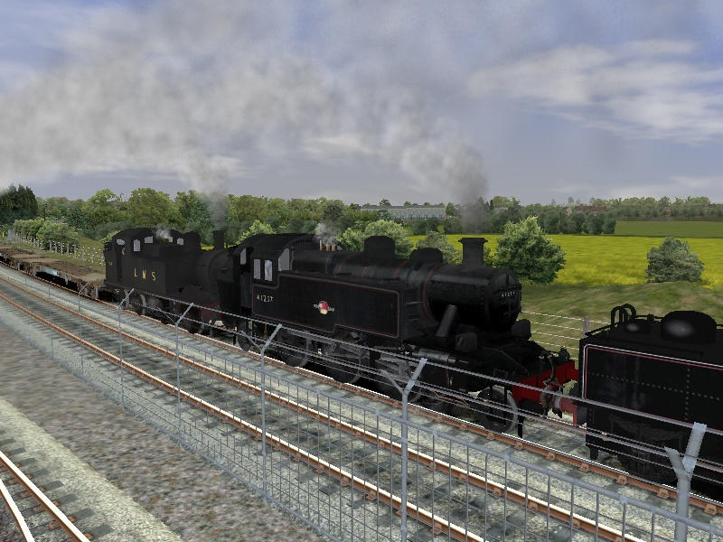 Ex-LMS Ivatt 2MT tank engine for sale *SOLD* by deandean1125 on DeviantArt