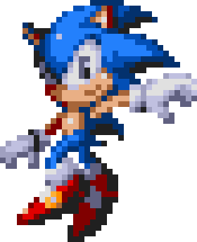 Modgen Classic Sonic Air Pose (2025 edit) by CobaltTheHedgehog on ...