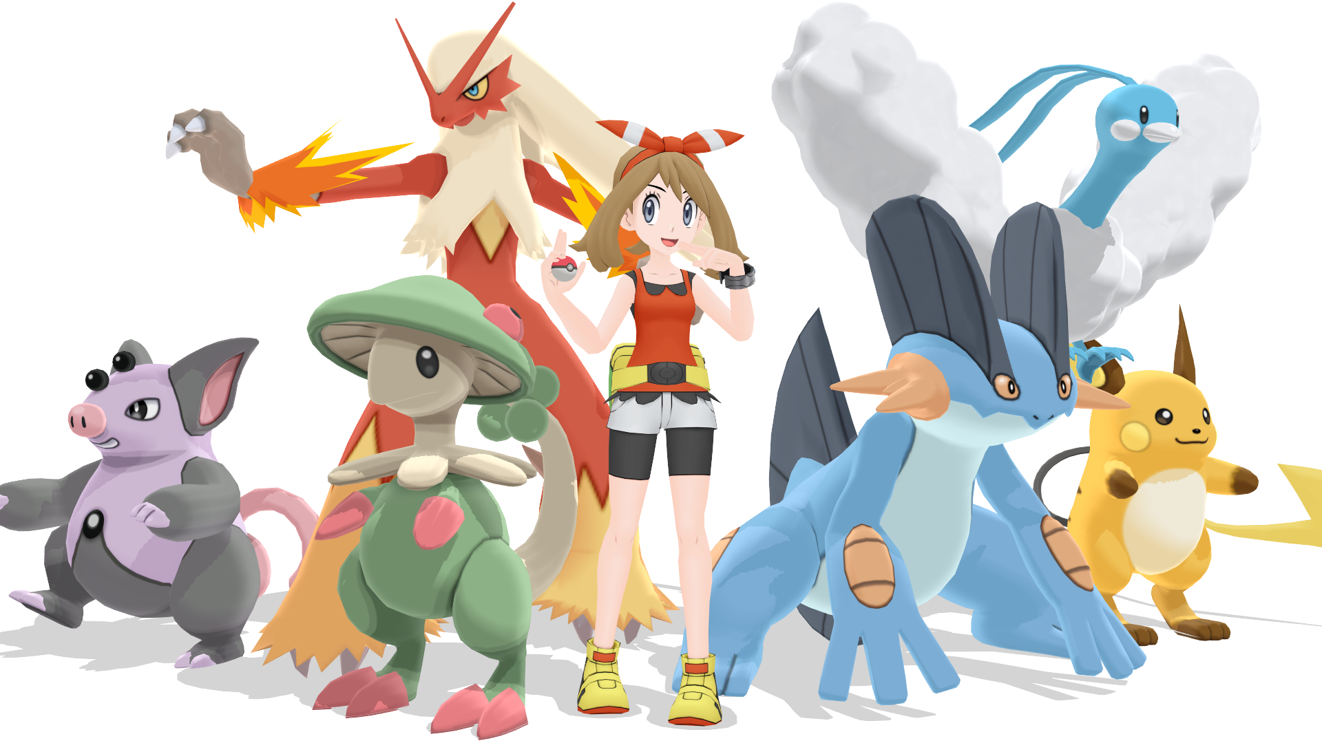 May Mmd Mmd Pokemon May By Might Contain Spoilers!