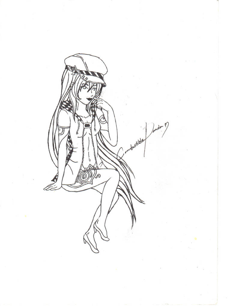 RP Character LineArt by CombustiblePanda on DeviantArt