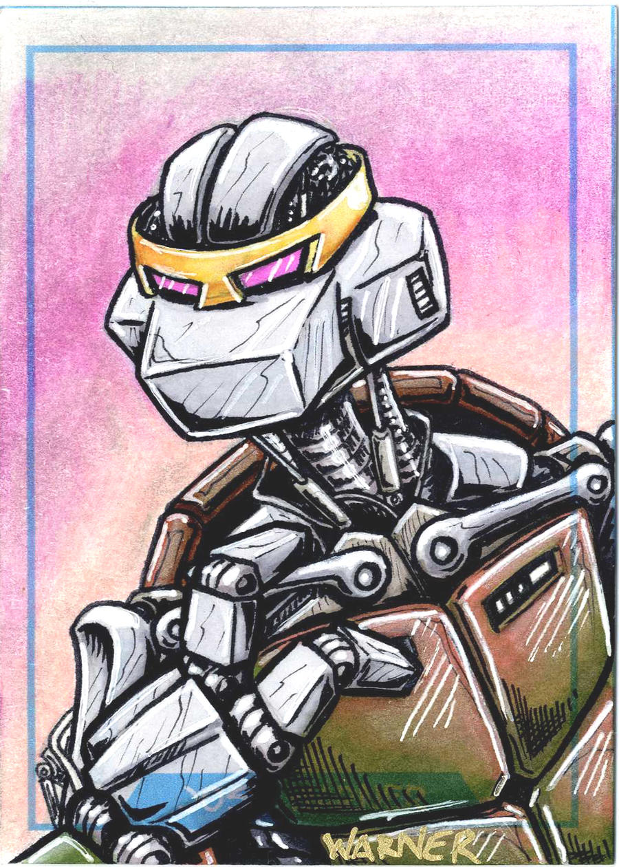 Metalhead sketch card