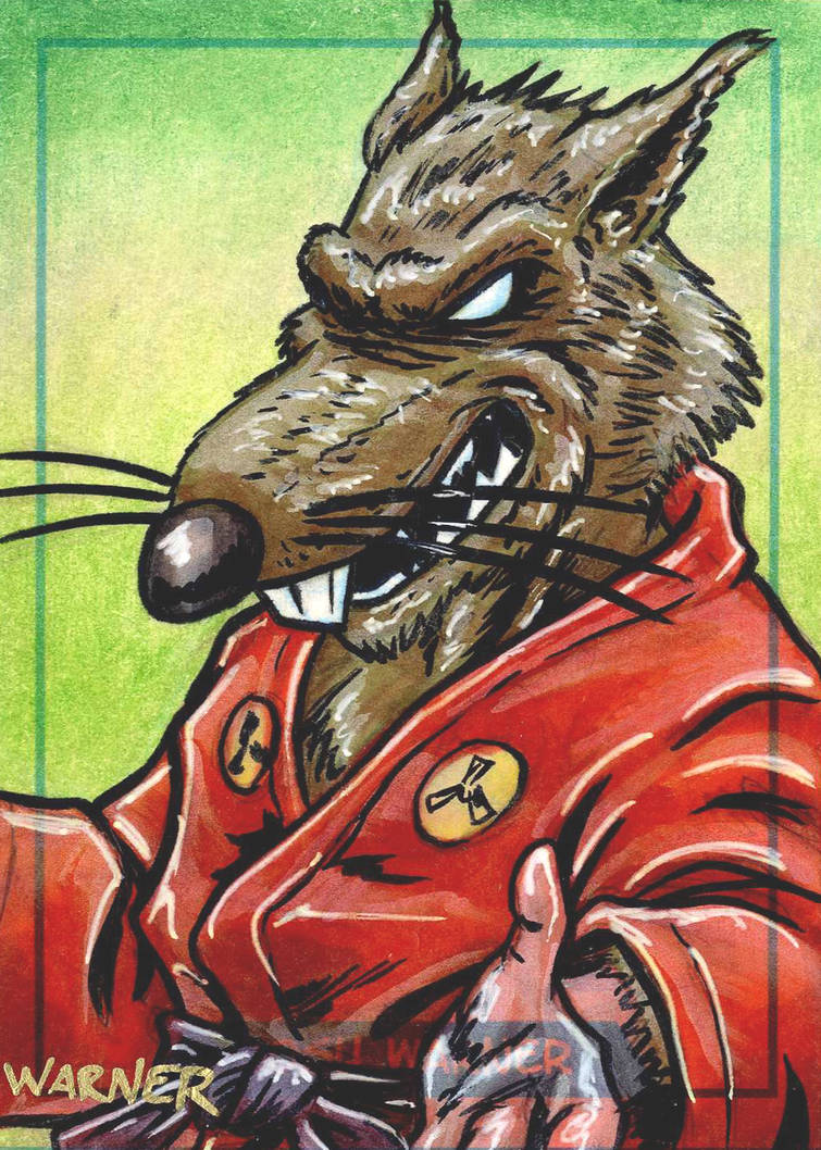 SPLINTER sketch card by JLWarner on DeviantArt
