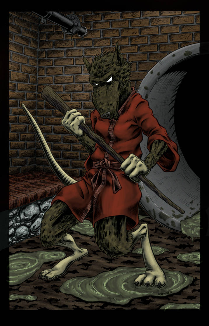 Master Splinter colored by JLWarner on DeviantArt