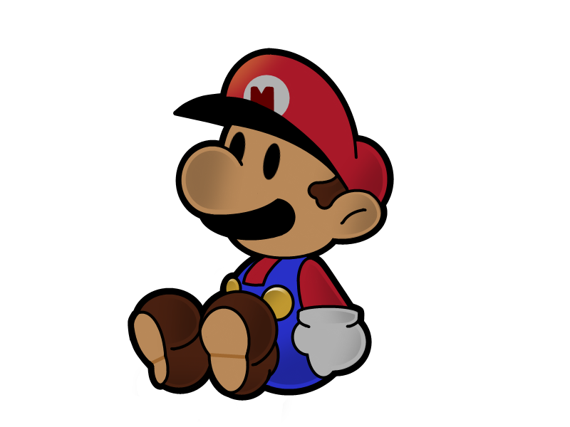 Paper Mario Refrence PM: Retro Paper Mario by The-PaperNES-Guy on DeviantArt