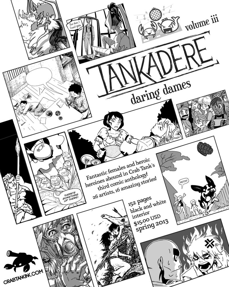 Tankadere Tankadere 3 promo flyer by merumori on DeviantArt