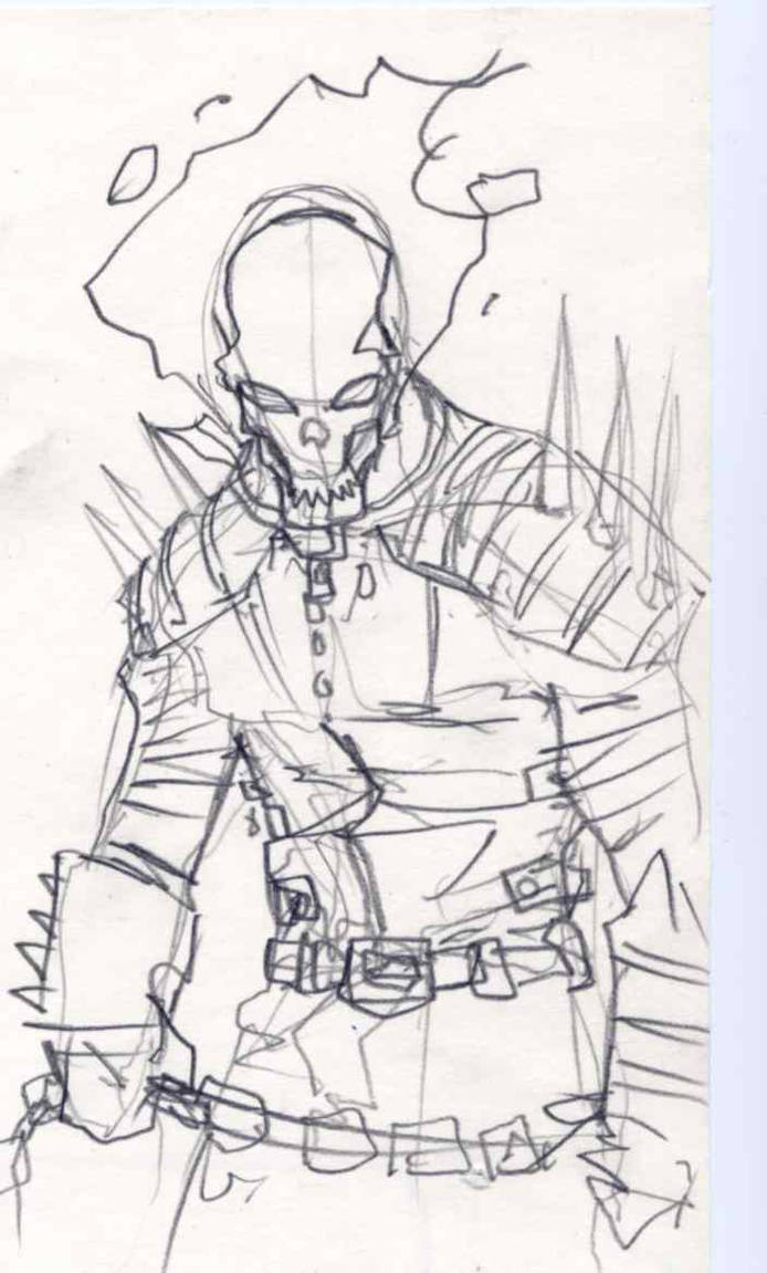 Ghost Rider Schech ghost Rider Sketch by gabos on DeviantArt