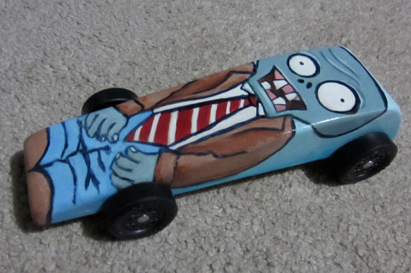 Pinewood Derby Zombie