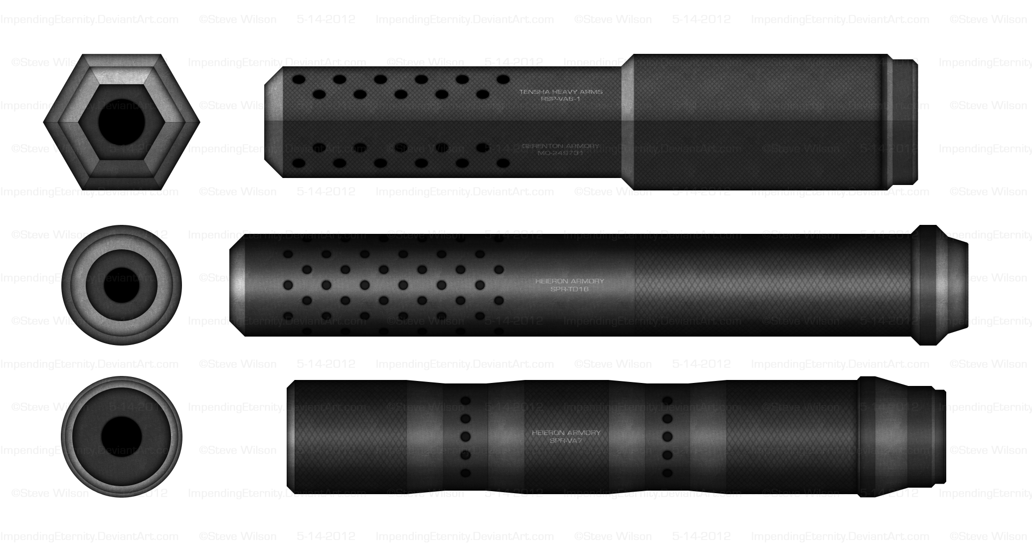 Suppressor Study by TheXie on DeviantArt