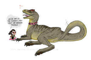 my future pet Allosaurus II
