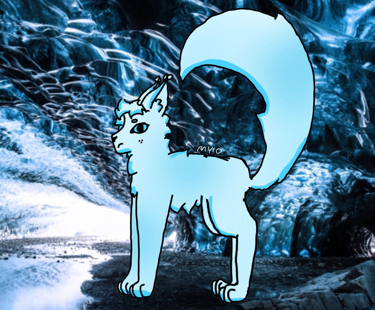 Icecat Deviantart Ice cat by R4VENS0NG on DeviantArt