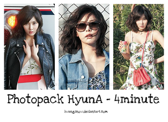 Photopack HyunA (4minute) #1 - Happy 150+ watchers