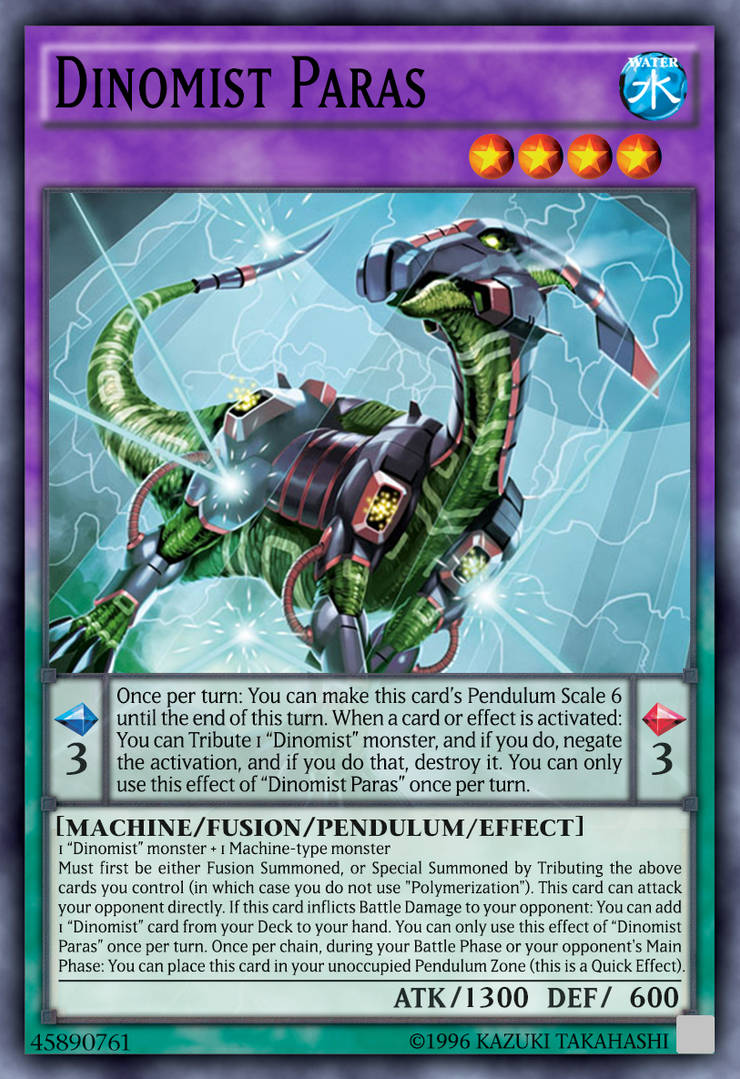 yugioh dinomist cards Complete Custom Deck for Yu-Gi-Oh! 1200 When this card destroys an opponents monster by battle YuGiOh Shining Victories Common Dinomist
