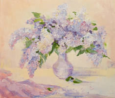 The bouquet of lilac