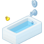 (FREE) isometric bathtub