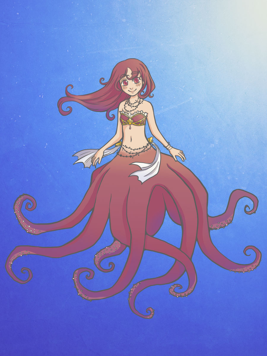 Octopus Mermaid Imagination