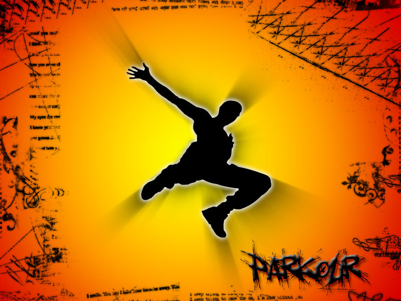 A Regular Parkour Background