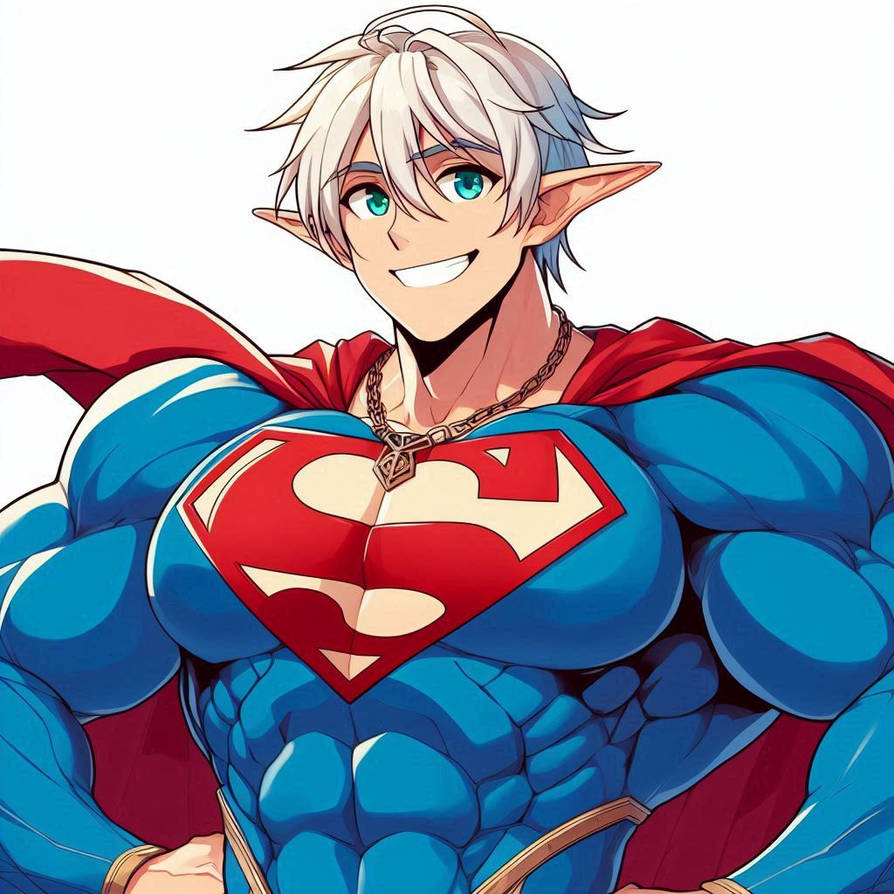 Buff Elf Man Buff Elf in superman cosplay by Fellspark on DeviantArt
