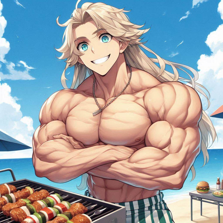 Buff Elf Portrait Buff Elf BBQ on the beach by Fellspark on DeviantArt
