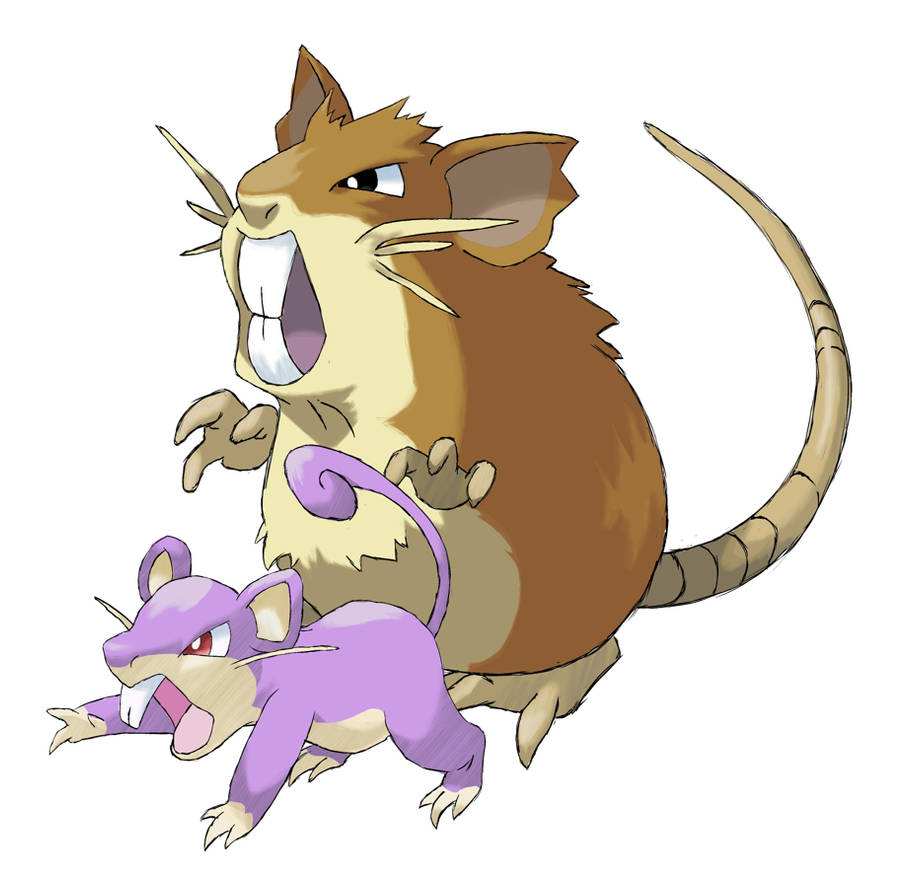 1920 Rattata Evolution by Torathor on DeviantArt