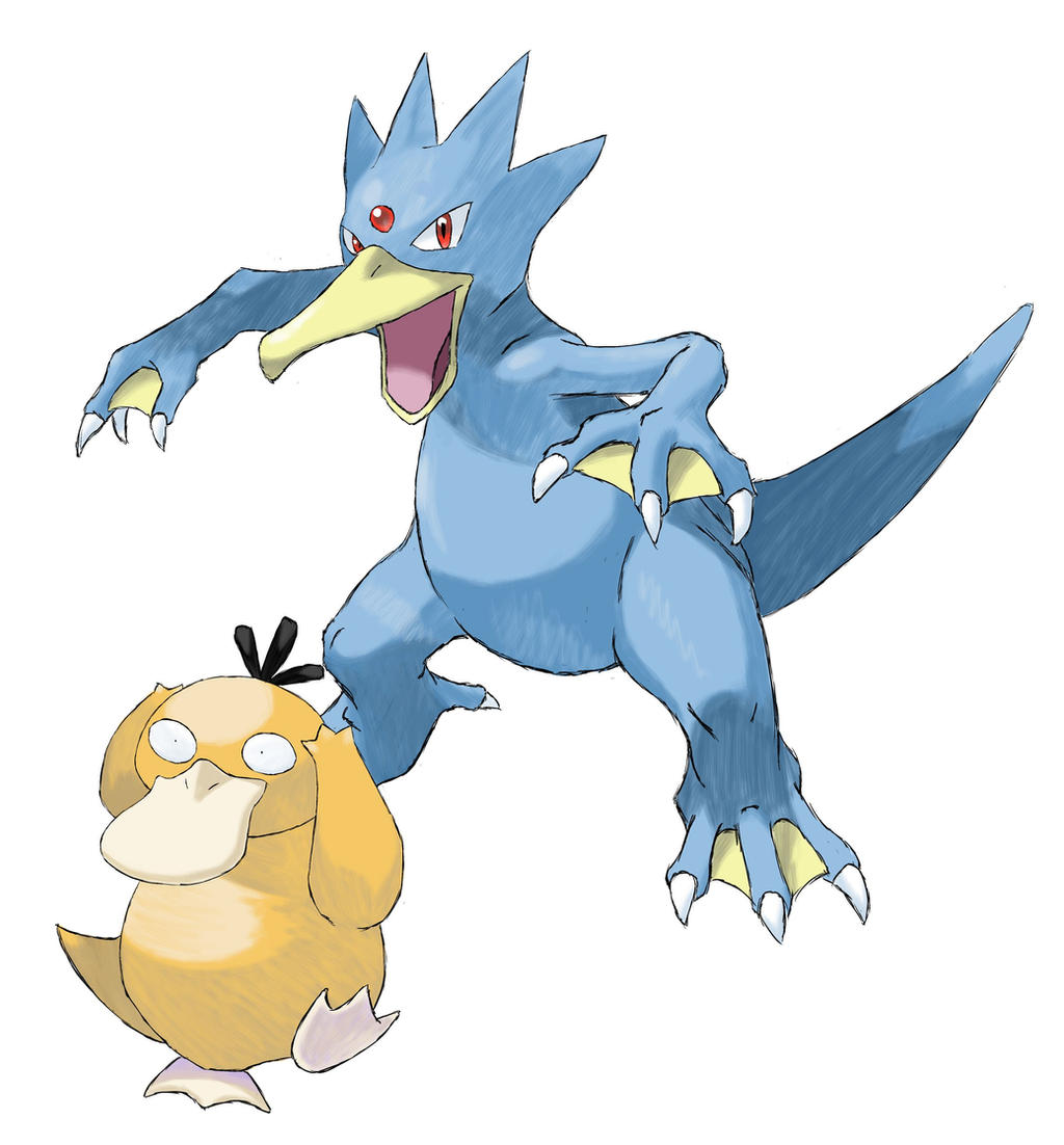 5455 Psyduck Evolution by Torathor on DeviantArt