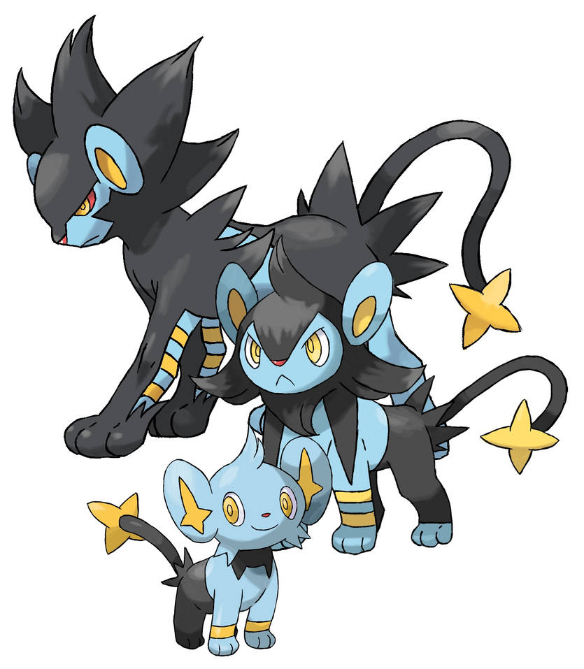 403-405 Shinx Evolution by Torathor on DeviantArt
