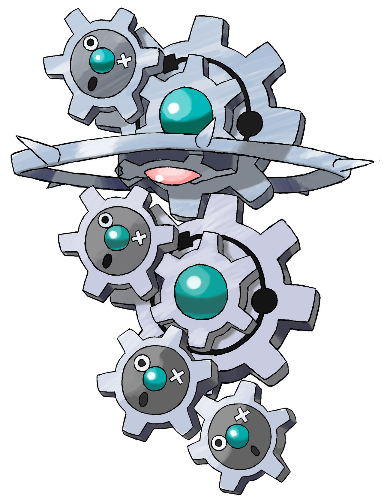 Klink Evolves 599-601 Klink Evolution by Torathor on DeviantArt