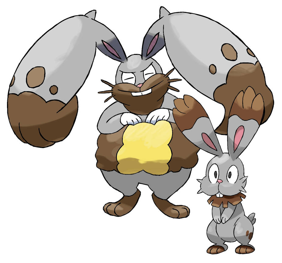 659660 Bunnelby Evolution by Torathor on DeviantArt