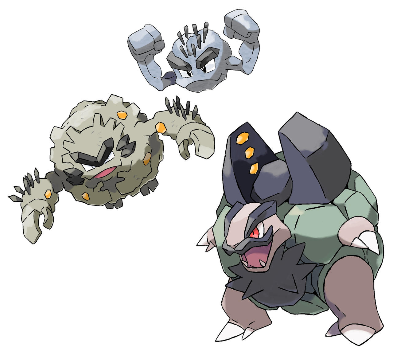 Geodude Rocks Geodude Pokemon Evolution Every Trade Evolution Pokémon In Let's Go