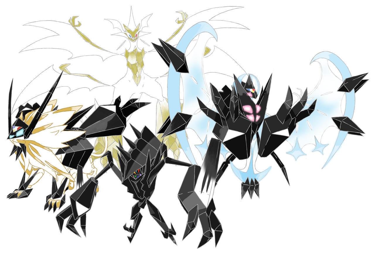 Necrozma's New Forms Typing Revealed