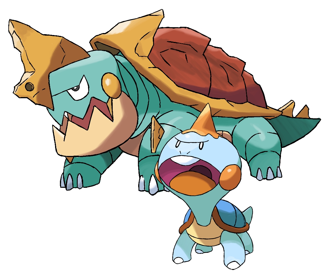 833-834 Chewtle Evolution by Torathor on DeviantArt