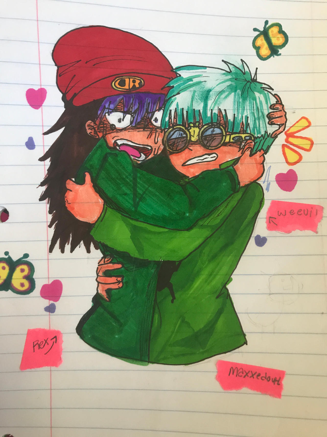 Rex Raptor + Weevil Underwood by maxxedoutl on DeviantArt