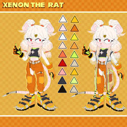 Xenon the rat - Reference
